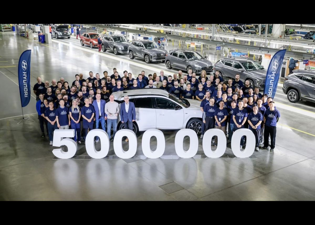 Meilenstein: Hyundai produziert fünf Millionen Fahrzeuge in Tschechien