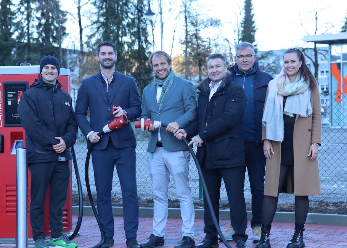 VISPIRON und EcoZn eröffnen in Füssen ersten gemeinsamen Ladepark