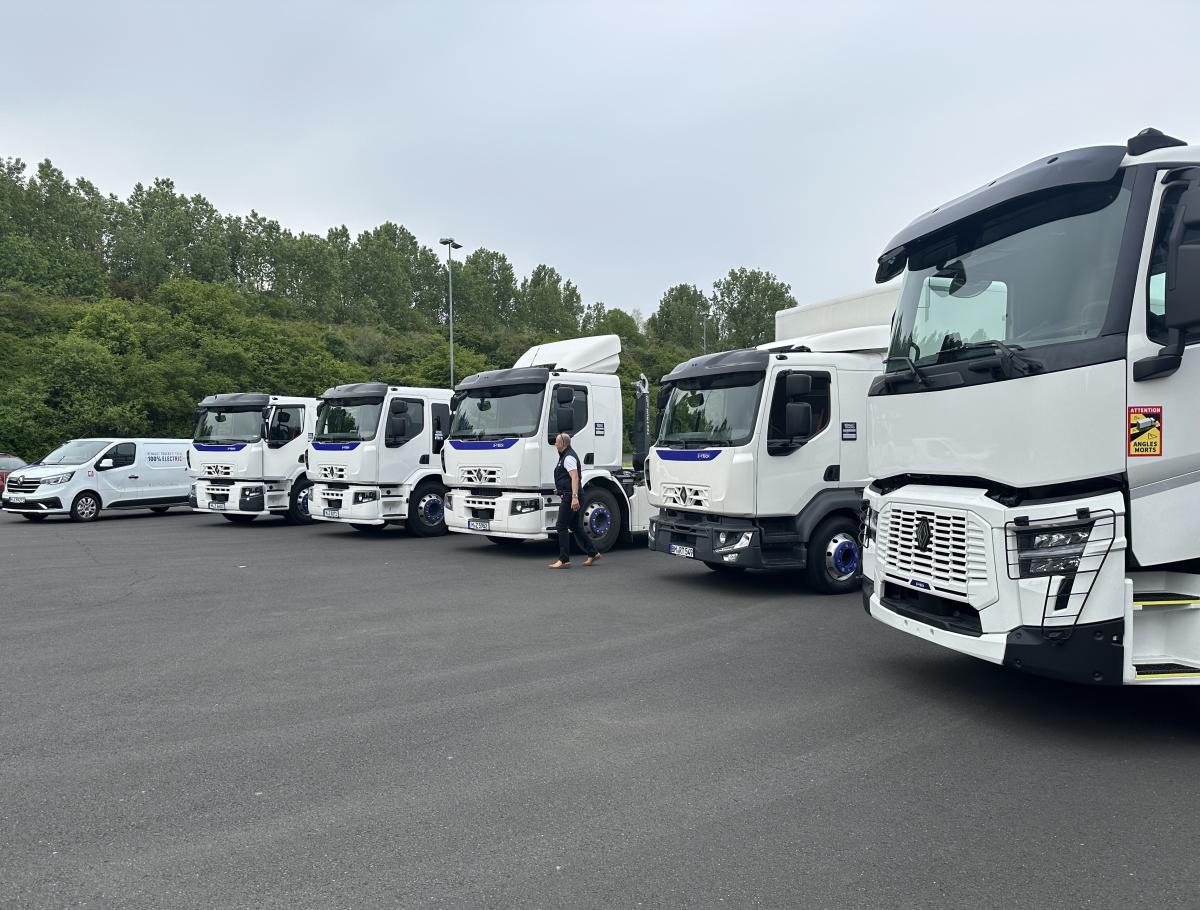 Vollelektrisch auf der Baustelle mit Renault Trucks
