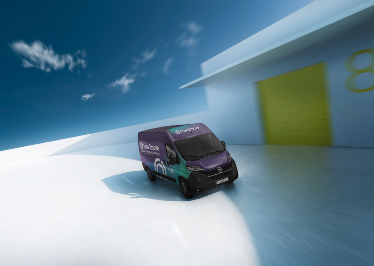 Umziehen in Berlin wird jetzt noch einfacher: Free2move startet ‘Van Sharing’ mit Opel Movano XL