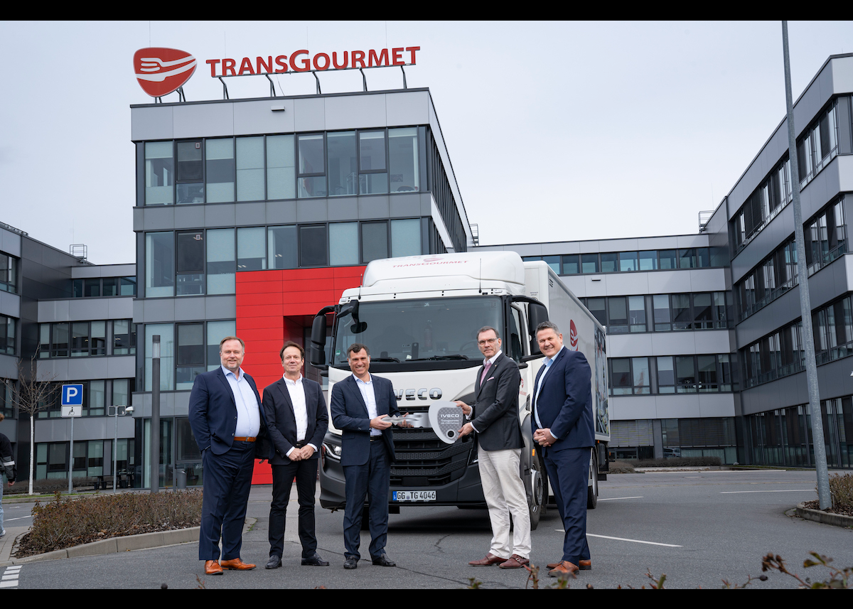 Transgourmet übernimmt 200. IVECO S-WAY CNG