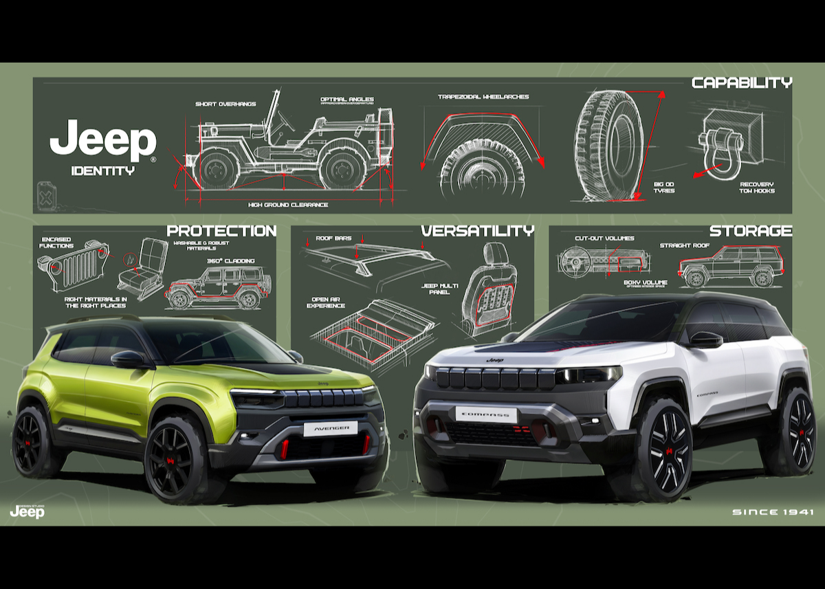 Von der Skizze zur Ikone: Das Jeep® Designteam enthüllt die Geheimnisse der Markenidentität