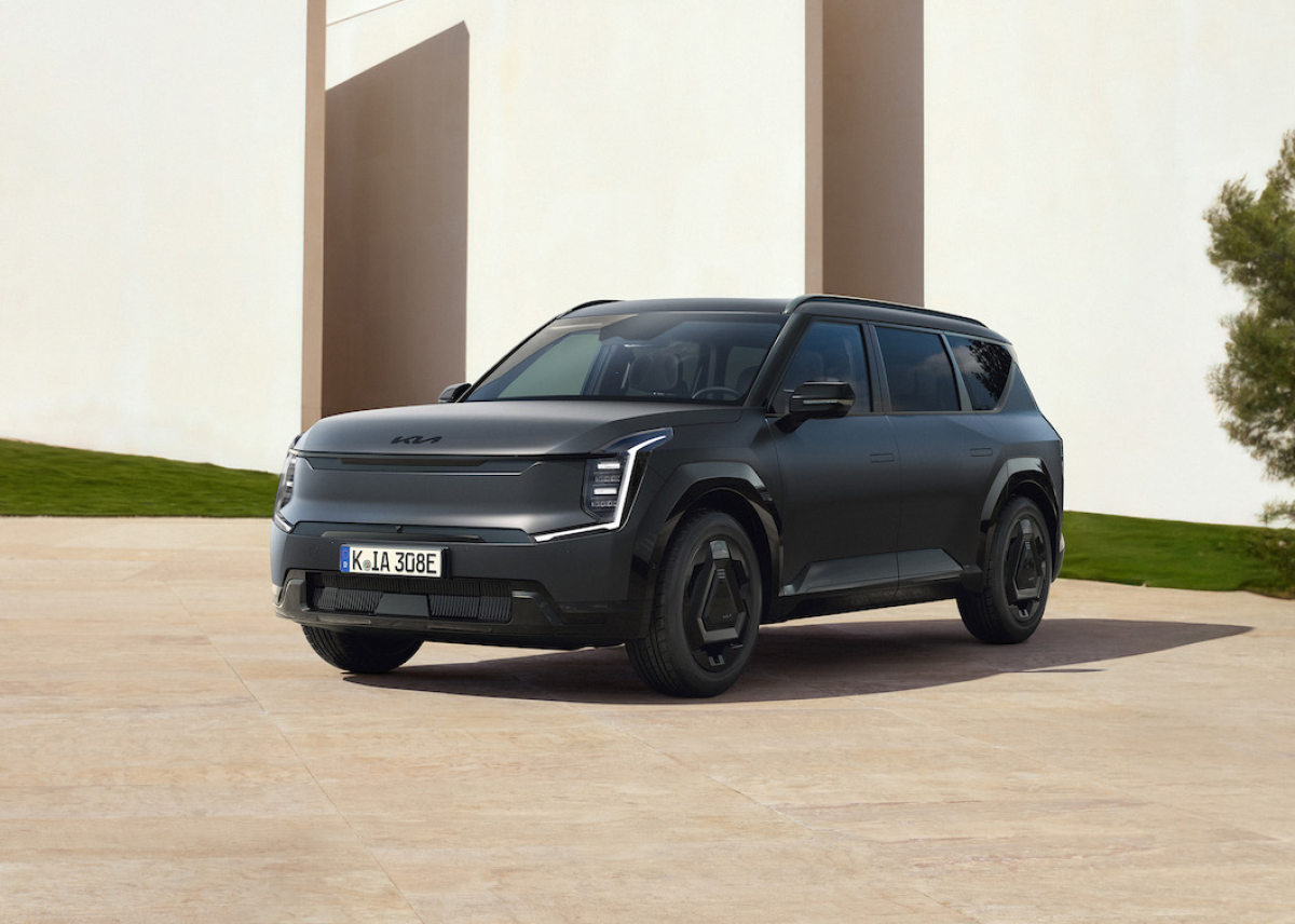 Kia-Flaggschiff EV9 mit exklusivem Sondermodell „Black Edition“