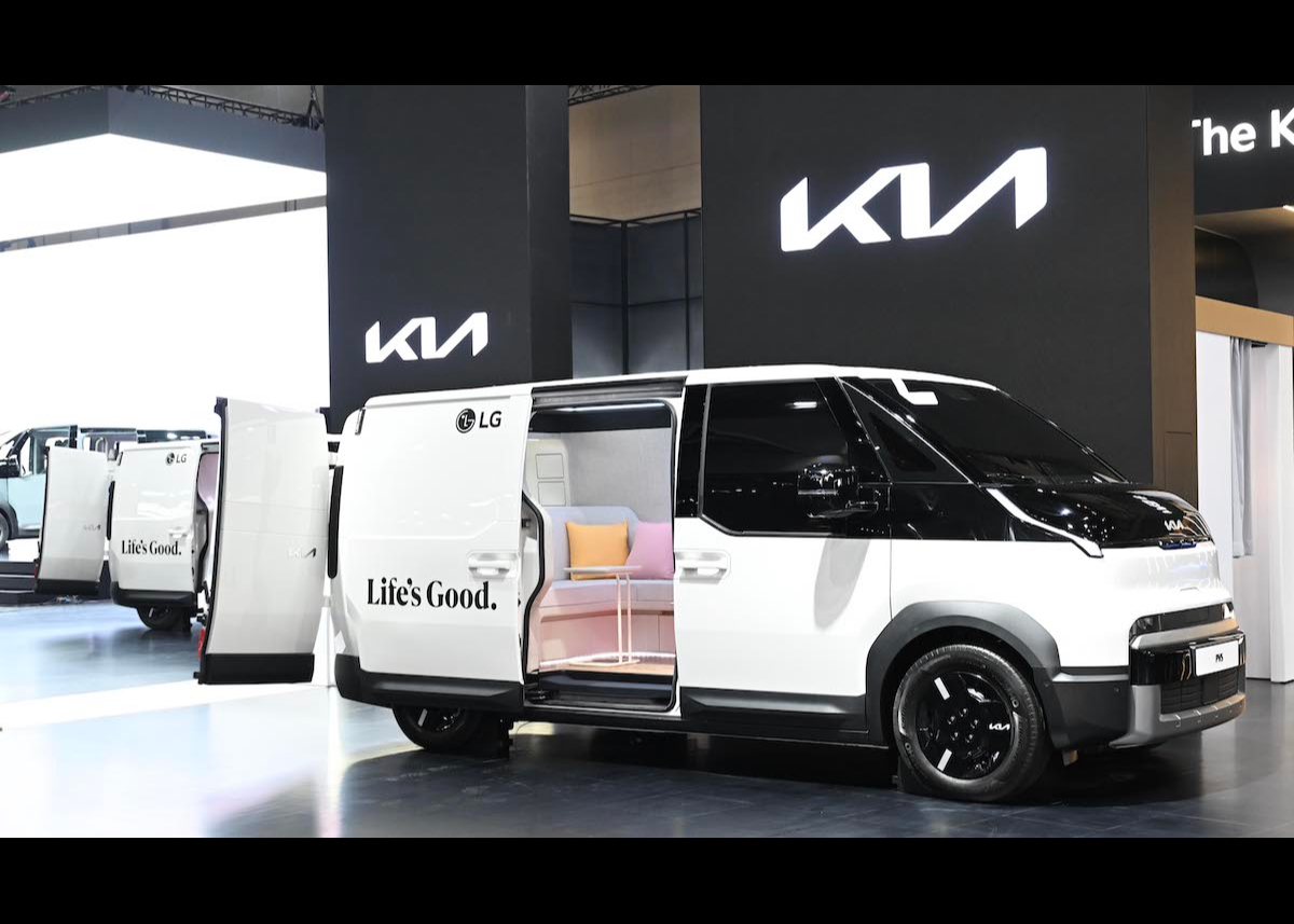 Kia und LG Electronics kooperieren bei der Entwicklung neuer PBV-Konzepte