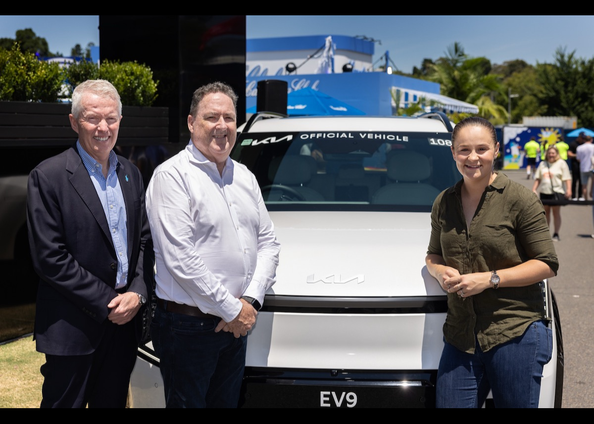Kia elektrifiziert die Australian Open 2025