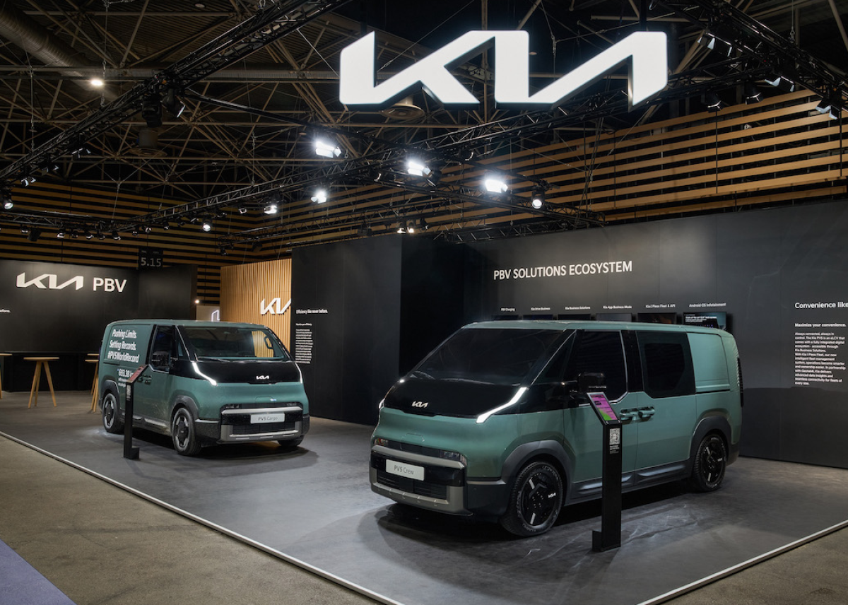 Kia demonstriert auf der IAA  Transportation die Vielseitigkeit des PV5  und das PBV-Ökosystem