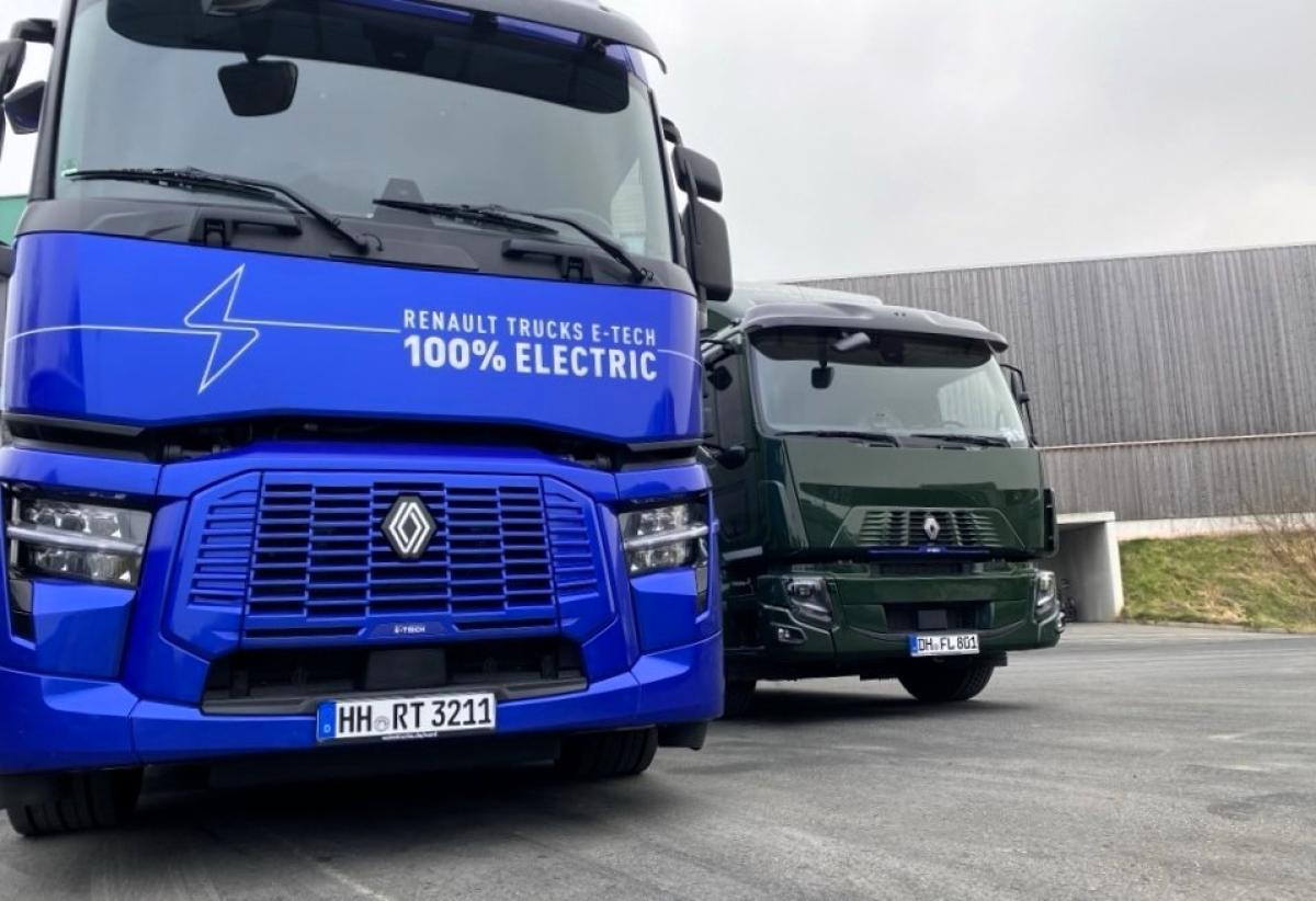 Nachhaltige Mobilität mit Renault Trucks: Lütvogt setzt auf Elektro-Lkw für eine grünere Zukunft