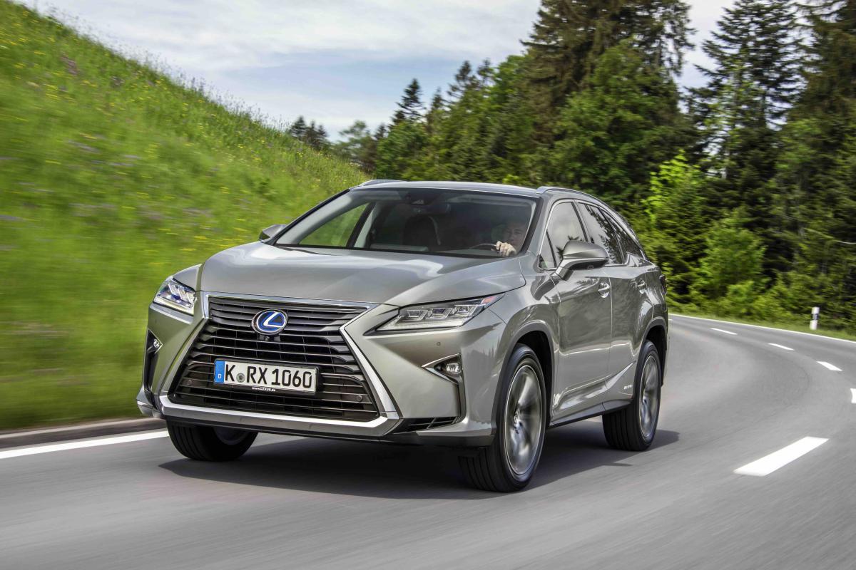 Lexus RX450h als Siebensitzer
