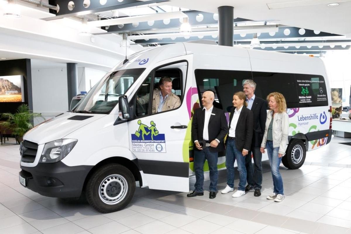 15 Mercedes-Benz Sprinter für die Meldau GmbH