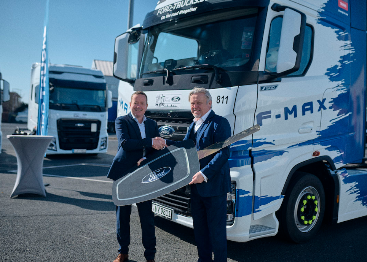 Ford-Werke nutzen mit F-MAX jetzt Ford-eigene LKW