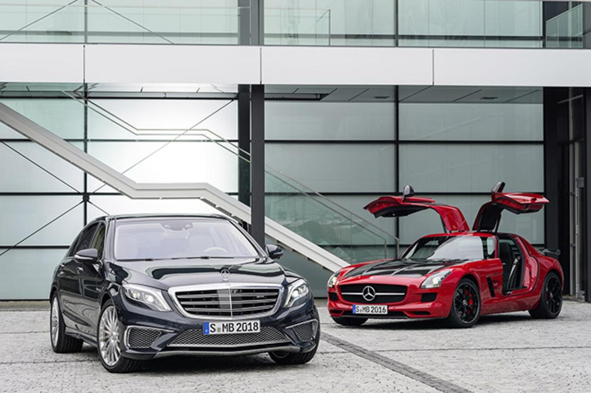 Mercedes S 65 AMG und SLS AMG GT Final Edition
