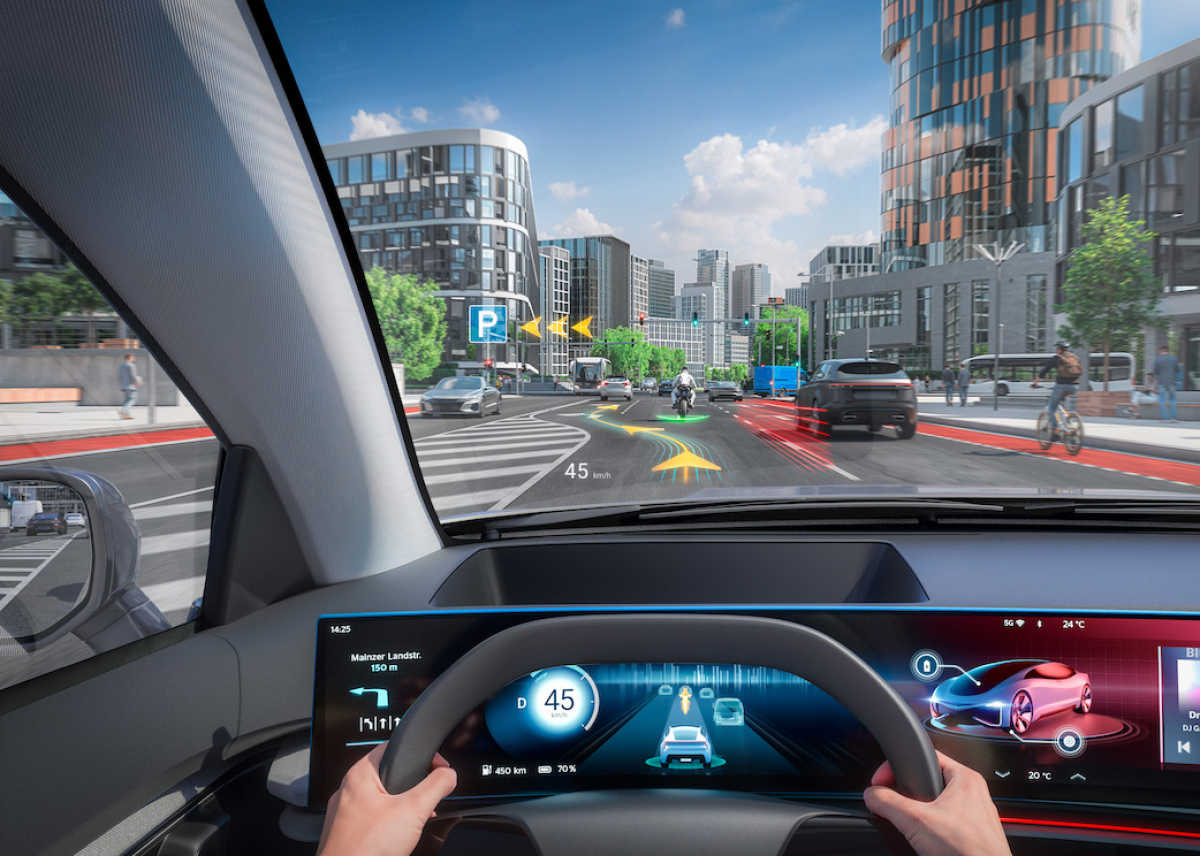 AUMOVIO und Epitone zeigen 3D Head-Up Display mit signifikant reduziertem Bauraum