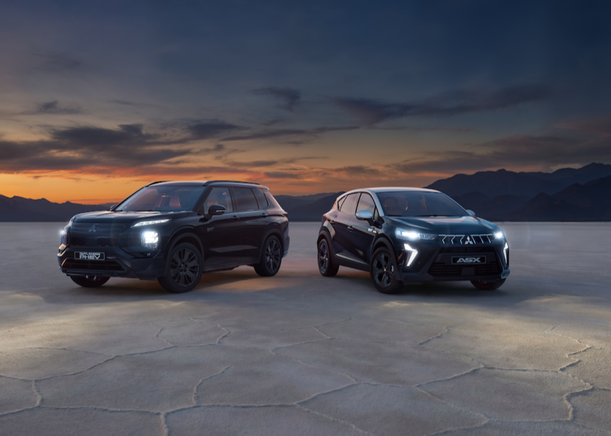 Mitsubishi Motors stellt die Sondermodelle Black für den ASX und Outlander vor