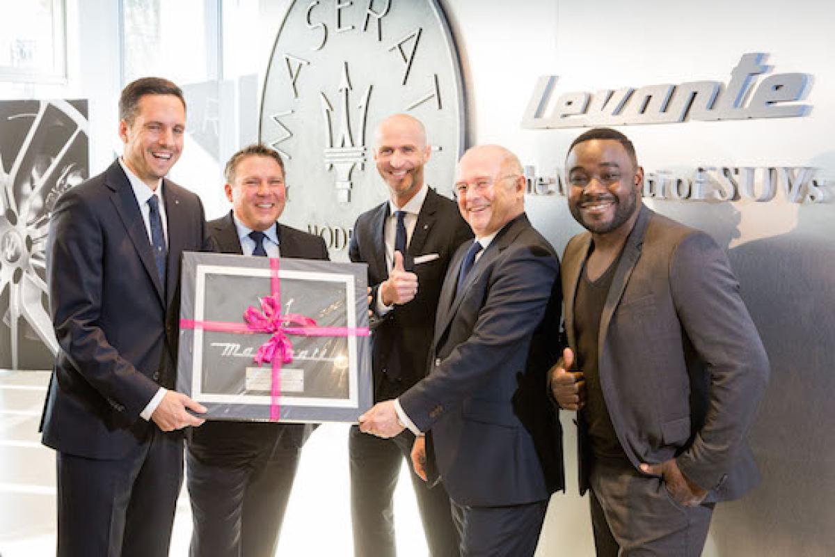 Weiterer Ausbau des Maserati-Händlernetzes: Neuer Showroom in Essen mit Präsentation des Levante eingeweiht