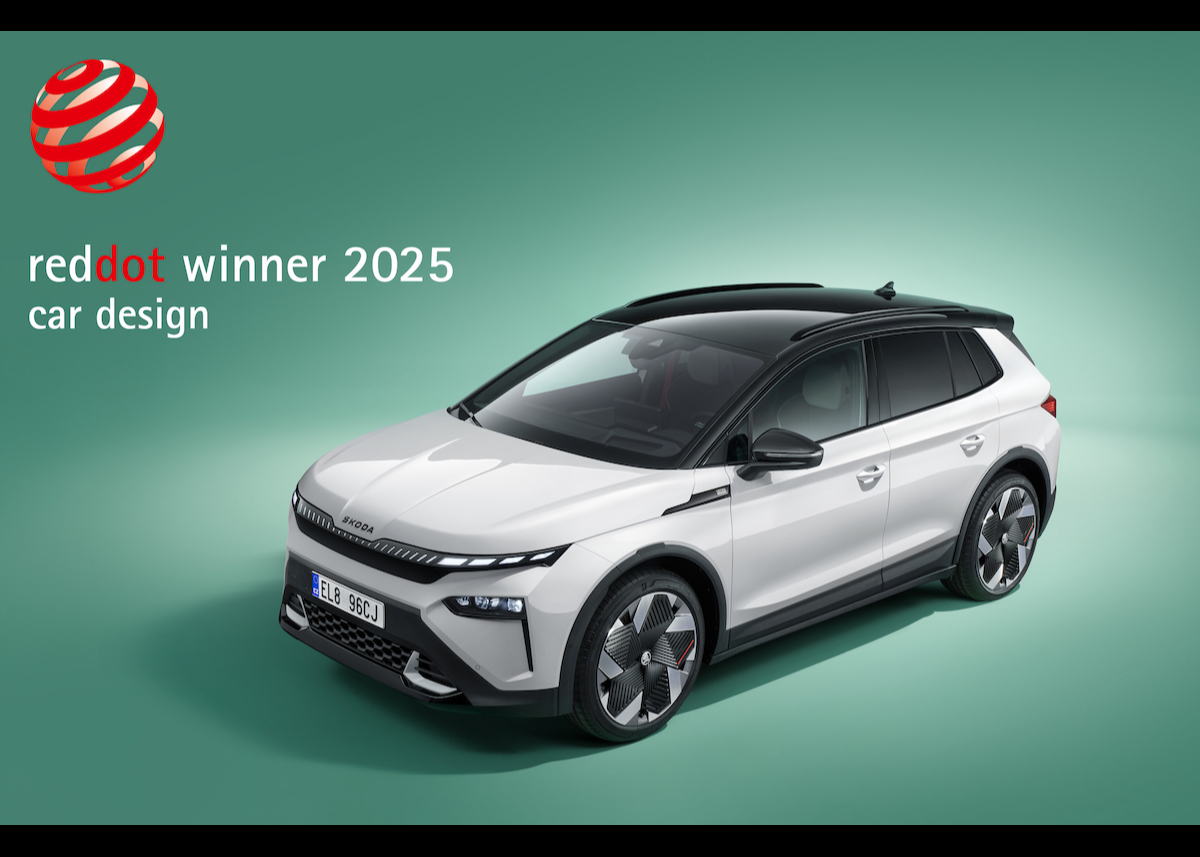 Neuer Škoda Elroq gewinnt renommierten Red Dot Award für herausragendes Produktdesign