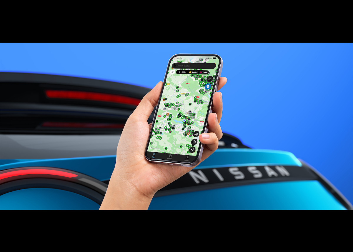 Neue Generation der Nissan Charge App erhältlich