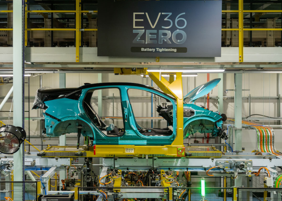 Neue Generation des Nissan Leaf verwirklicht EV36Zero-Vision im Werk Sunderland