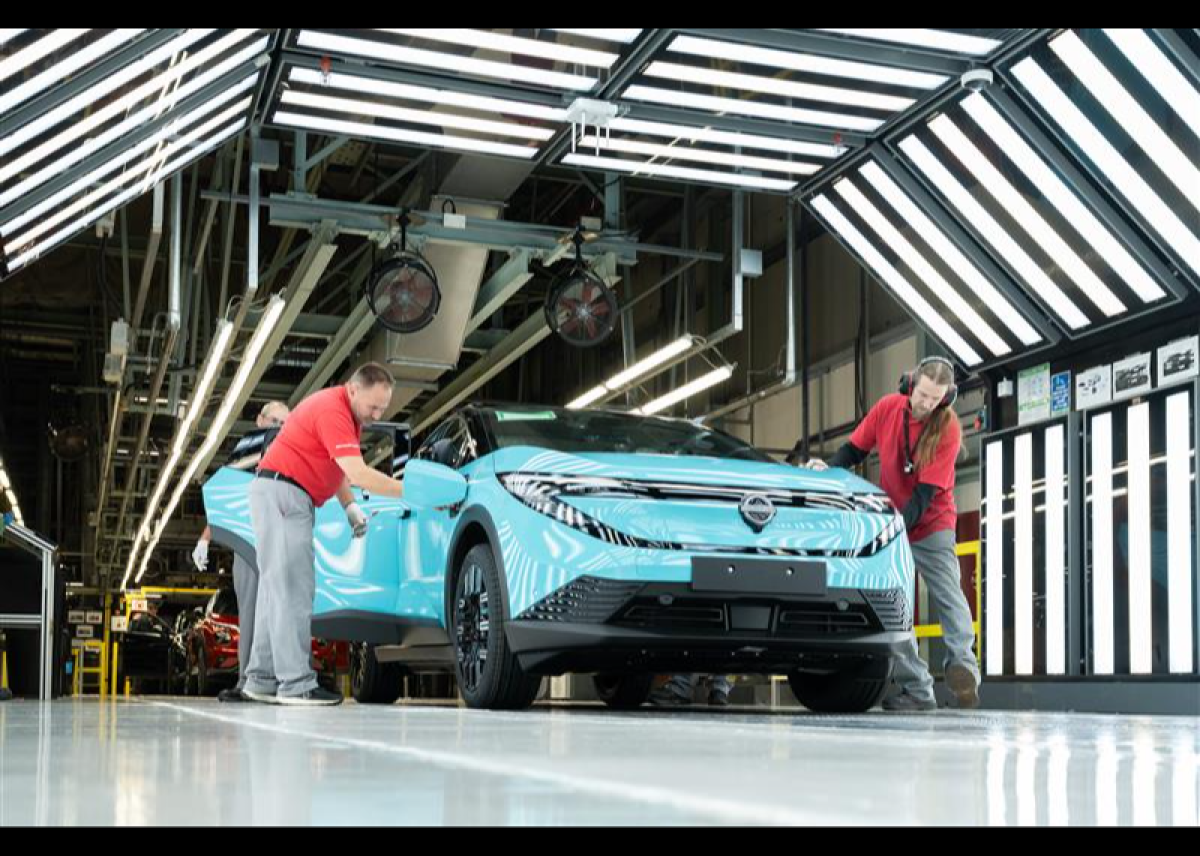 Von Sunderland auf die Straße: Wie die dritte Generation des Nissan Leaf gefertigt wird