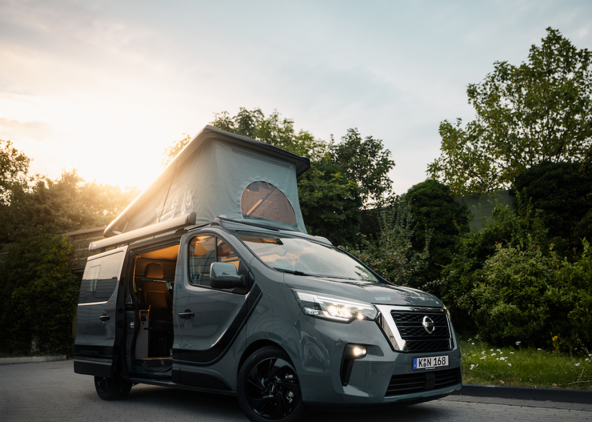 Caravan Salon 2024: Nissan Primastar – Seaside by Dethleffs mit neuer digitaler Steuereinheit für noch mehr Komfort