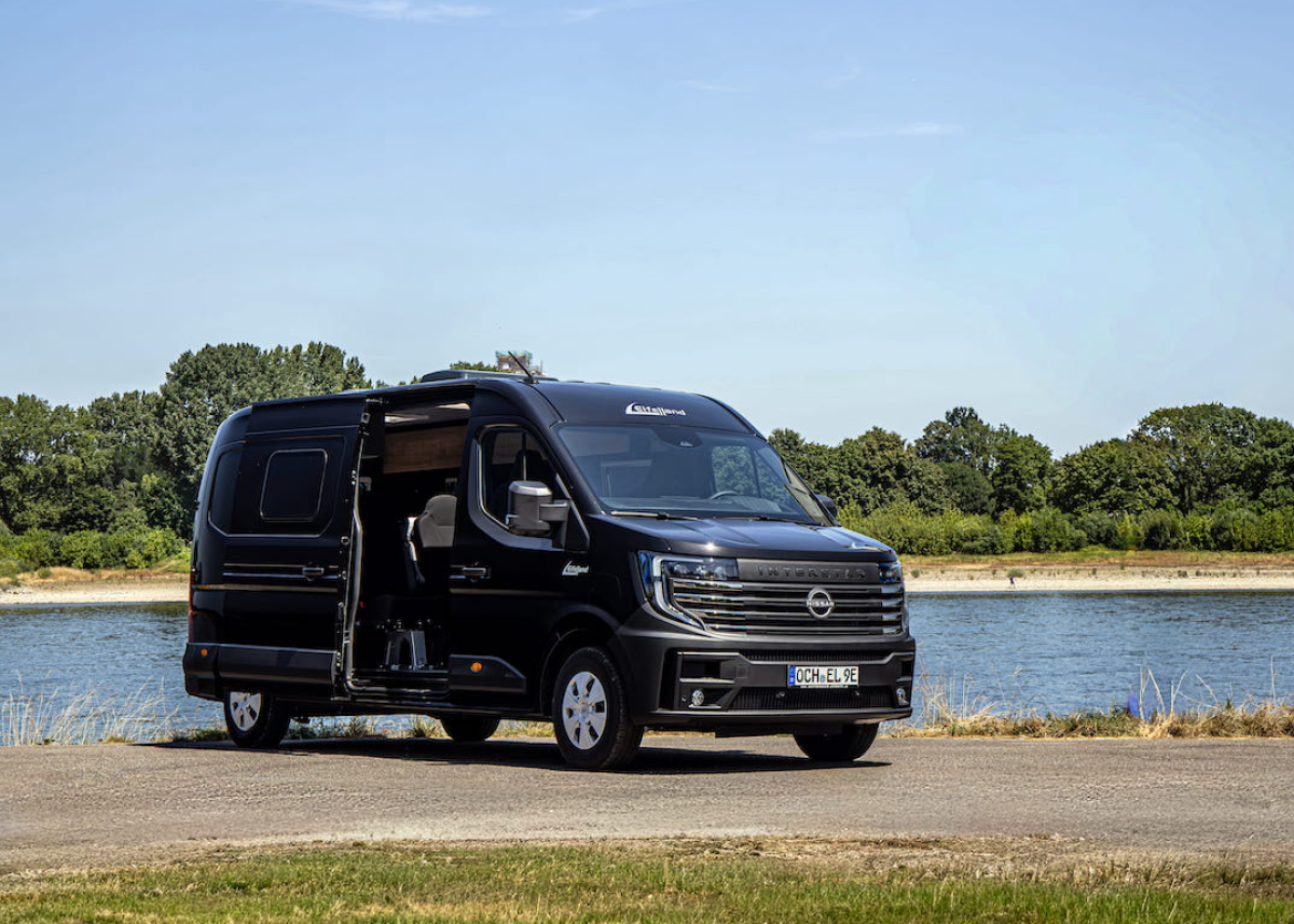 Caravan Salon 2026: Vollelektrischer Nissan Interstar-e mit Camping-Ausbau von Eifelland