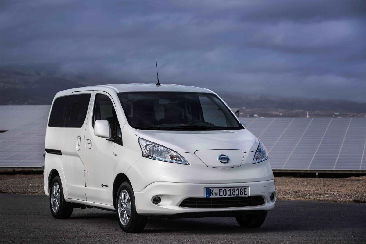 Größere Reichweite beim Nissan e-NV200