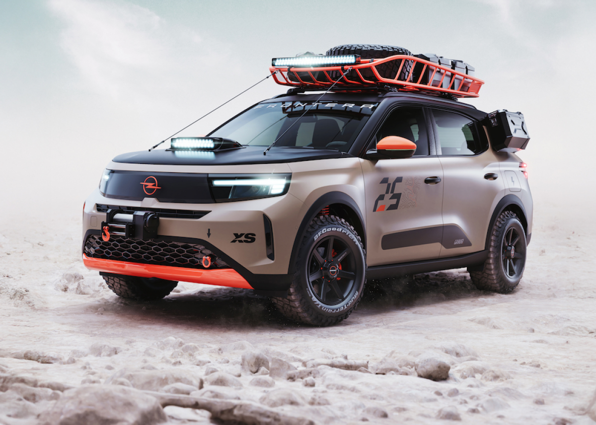Raues Showcar für alle Fälle: Der Opel Frontera GRAVEL