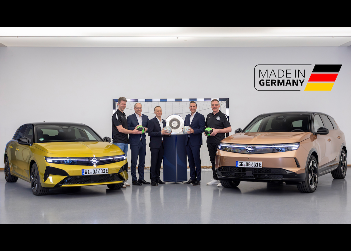 Opel wird strategischer Partner der Handball-Frauen- und Männer-Nationalmannschaft und neuer Namensgeber der Handball-Bundesliga