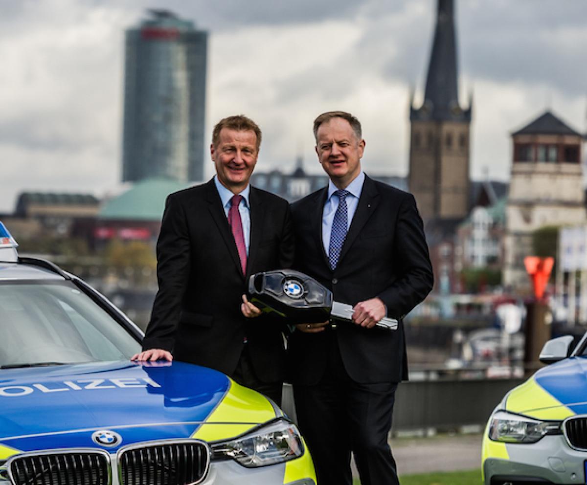 BMW Group stattet erstmals Polizei Nordrhein-Westfalen aus