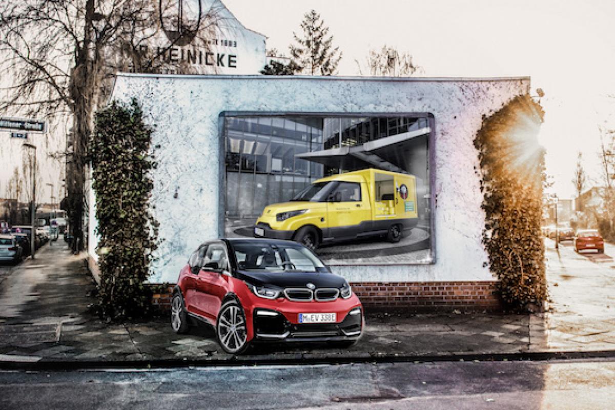 BMW i elektrifiziert auch die Deutsche Post