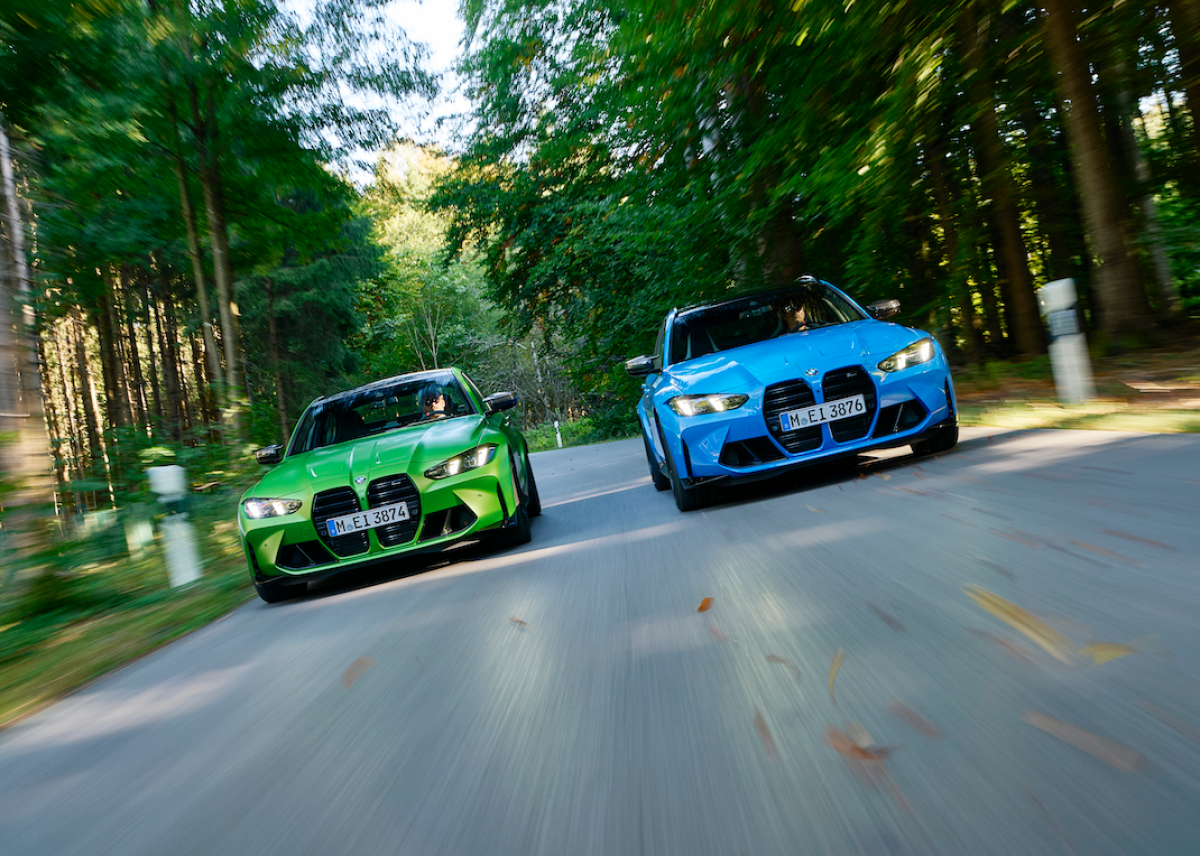 Die neue BMW M3 Limousine, der neue BMW M3 Touring