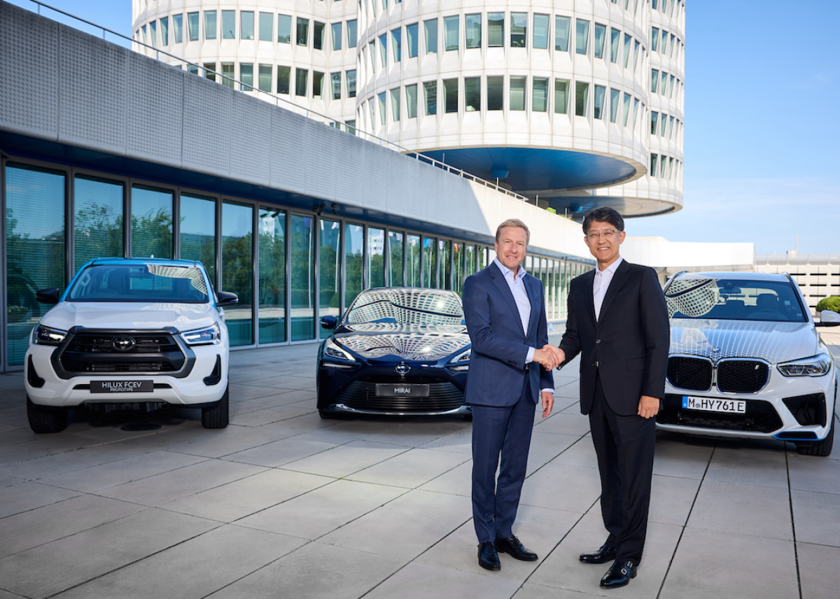 Wasserstoff-Pioniere: Die BMW Group und die Toyota Motor Corporation vertiefen ihre Zusammenarbeit für Brennstoffzellen-Fahrzeuge (FCEV) im PKW-Bereich
