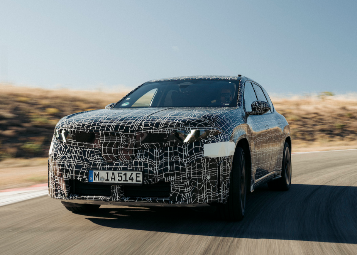 Zukunftsweisende Technologie trifft auf pure Fahrfreude: BMW iX3 Prototypen im Test