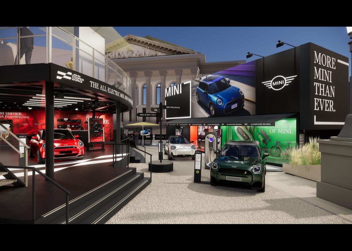 MINI bei der IAA Mobility 2025: Weltpremiere zweier Showcars und spektakulärer Open Space in München