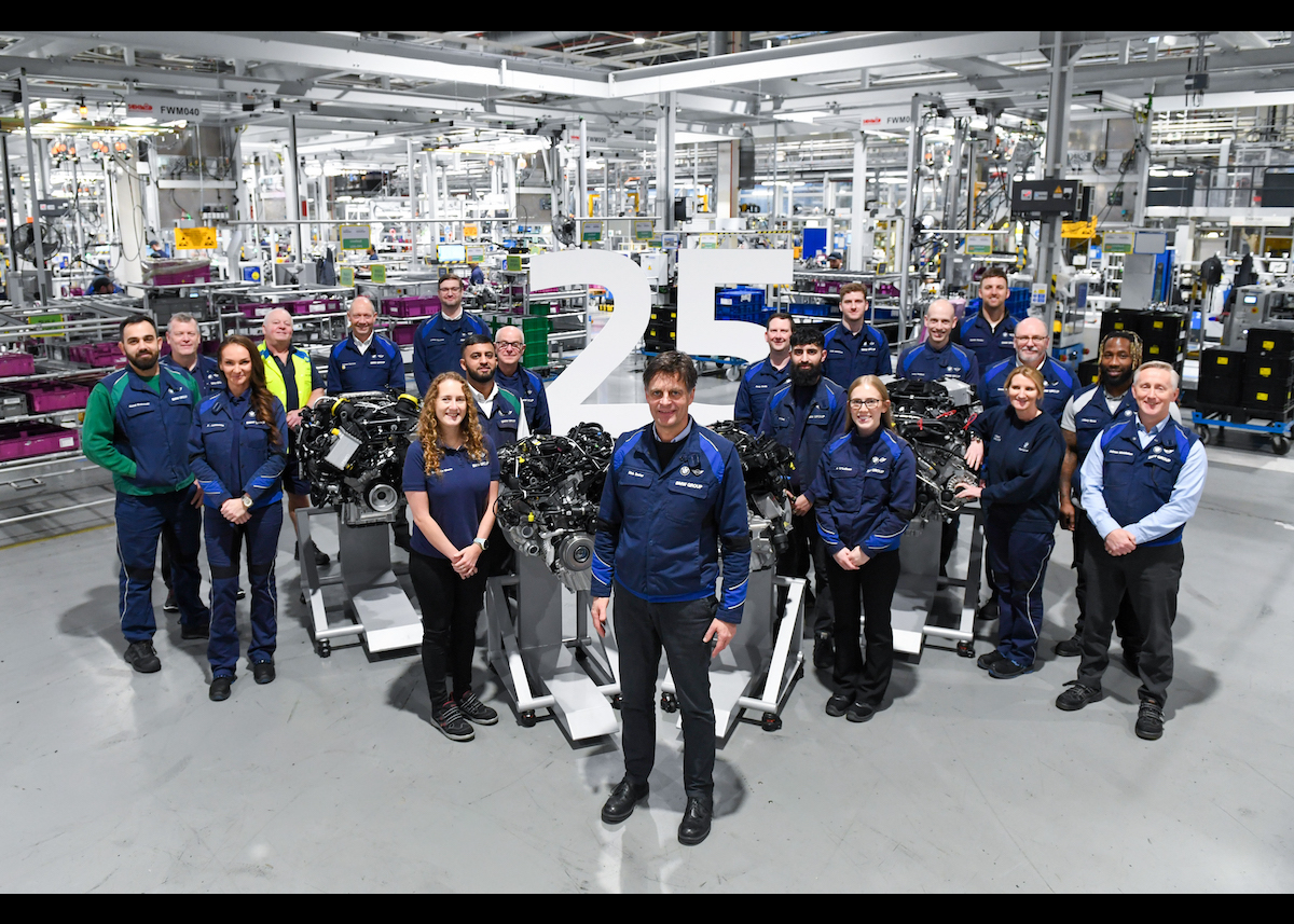 25 Jahre britisches Motorenwerk: Produktionsjubiläum im BMW Group Werk Hams Hall