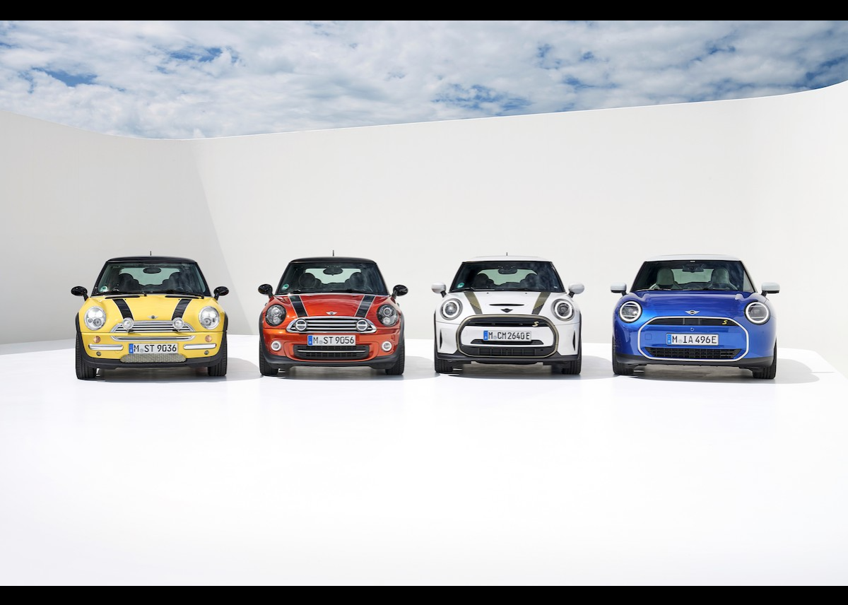 25 Jahre MINI Design bei der BMW Group: Vom klassischen Mini zur neuen Ikone