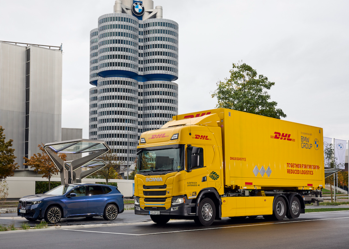BMW Group Logistik erprobt Hybrid E‑Lkw im Realbetrieb