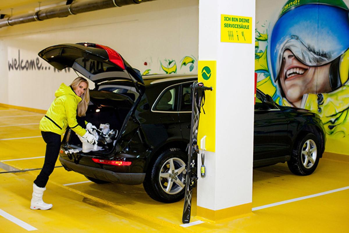 Skier und Schlitten richtig transportieren