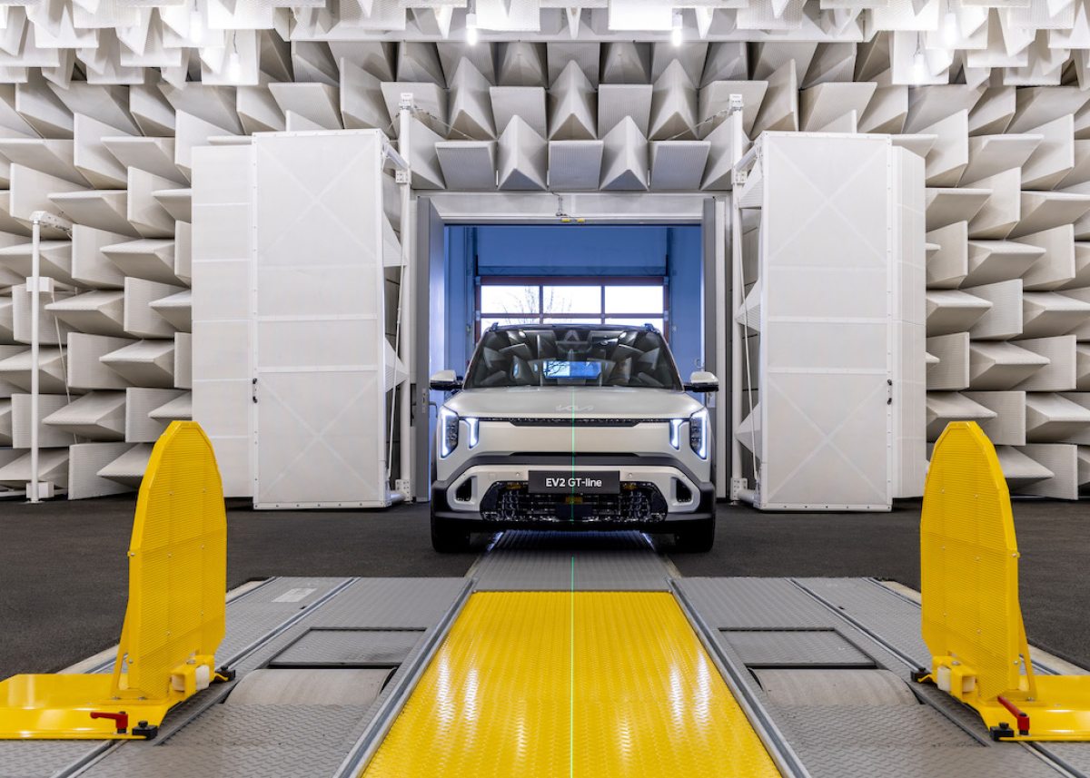 Rollende Ruhezone: Kia EV2 mit besonders leisem Innenraum