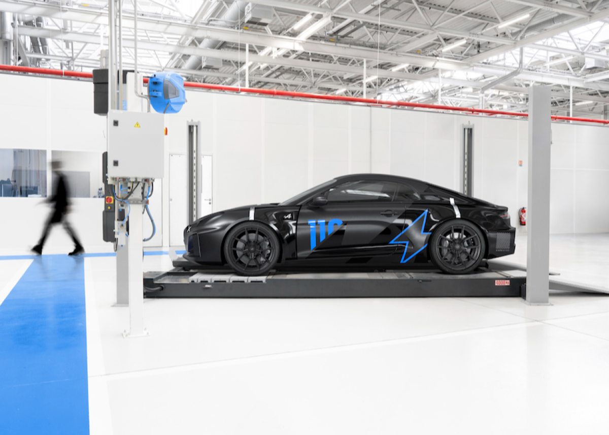 Die Zukunft der A110: Prototyp Alpine A110 Future beim Festival of Speed