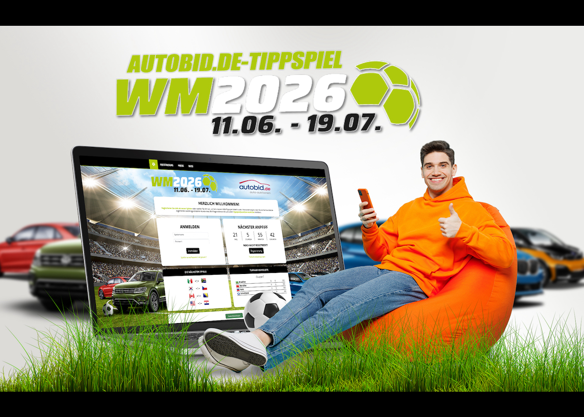 Anpfiff für das große Autobid.de WM-Tippspiel!