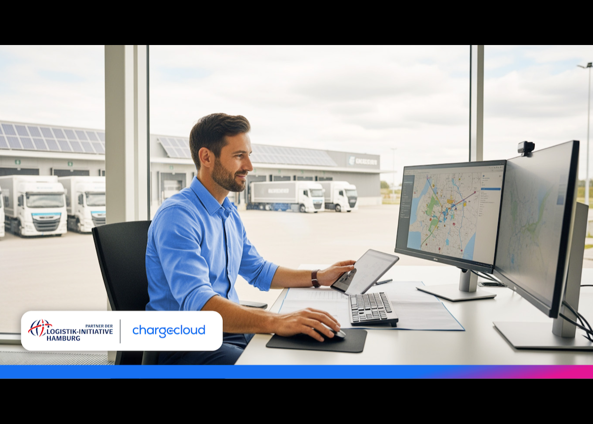 E-Mobilität in der Logistik: chargecloud tritt Logistik-Initiative Hamburg bei
