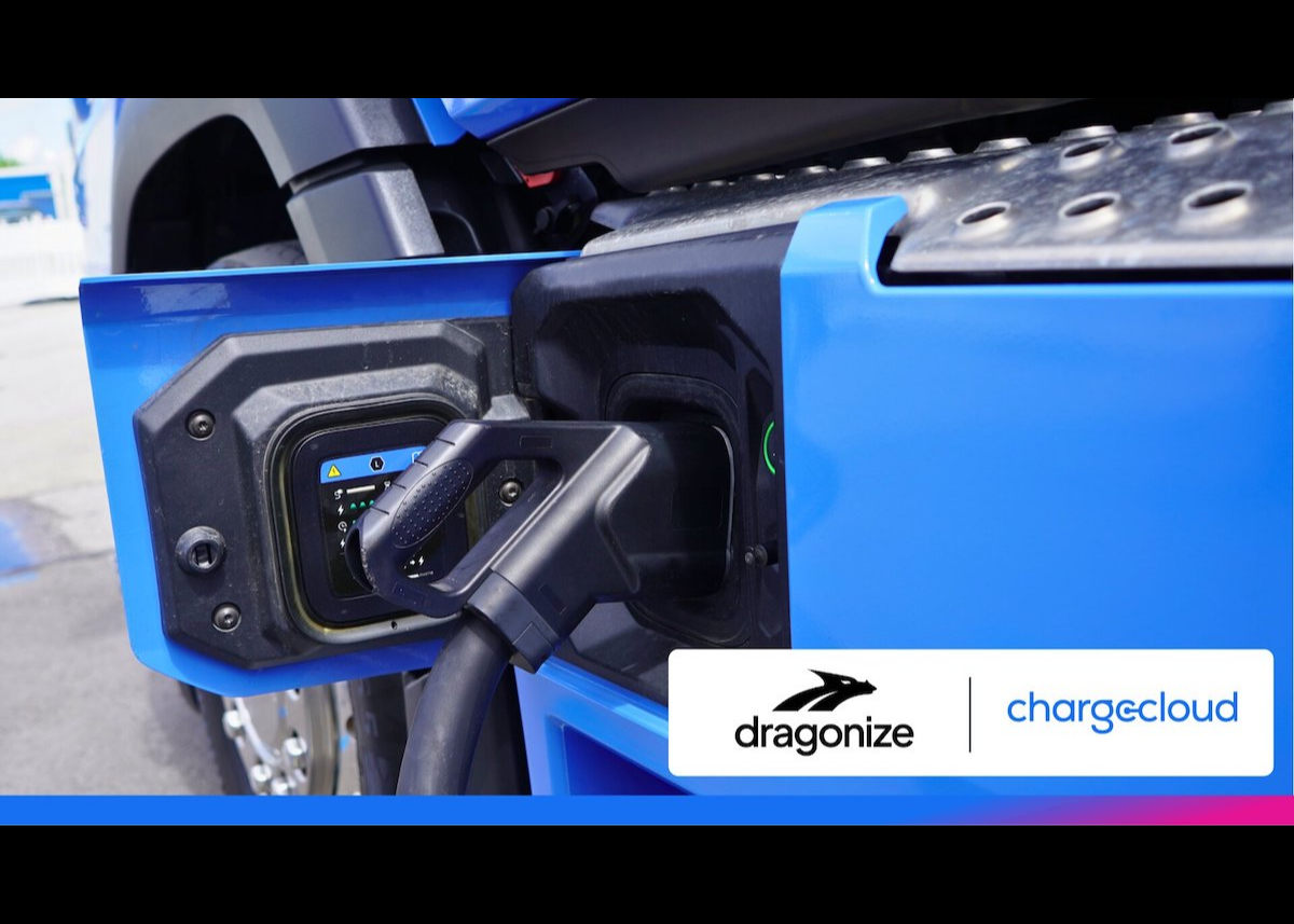 dragonize-Ladeökosystem für E-Truck-Logistik mit chargecloud als Technologiepartner