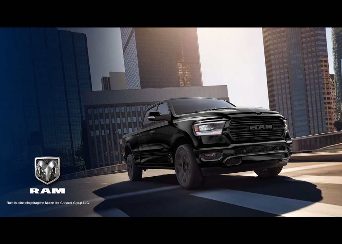 RAM Trucks Europe erweitert sein Leasingangebot für RAM 1500 in Deutschland mit den Partnern Leasys und KW Auto