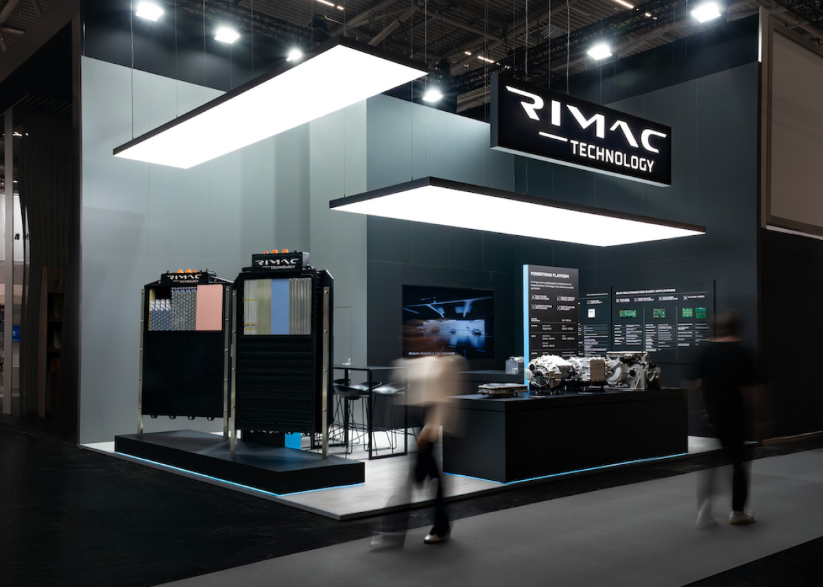 Rimac Technology präsentiert auf der IAA Mobility neue Festkörper- Batterietechnologie und E-Achsen der nächsten Generation