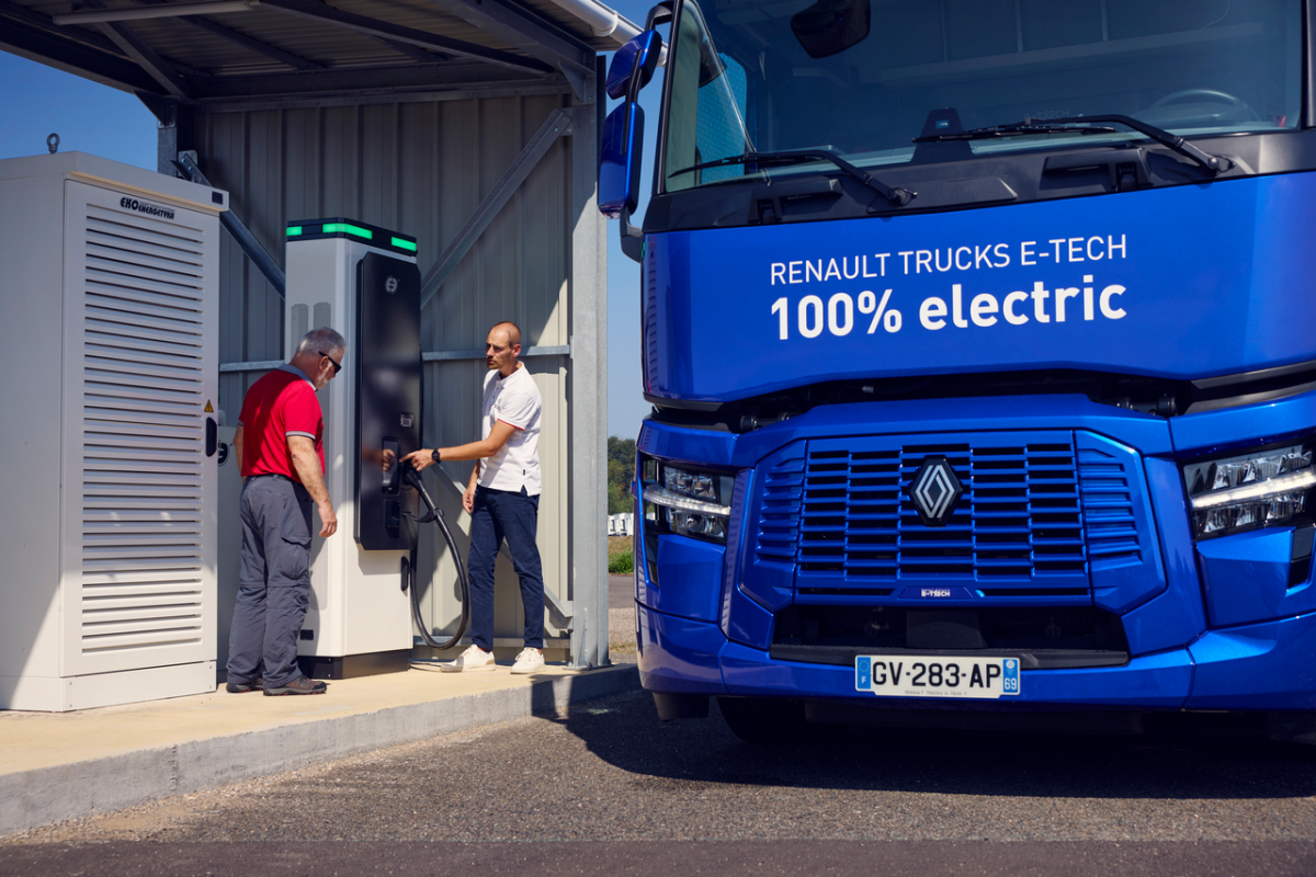 Überblick über Europas Ladeinfrastruktur: Renault Trucks veröffentlicht interaktive Karte für Elektro-Lkw