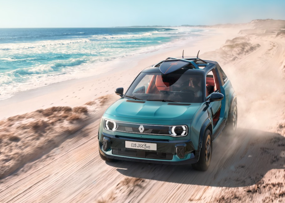 Verspielt, fröhlich und vielseitig: Der neue Renault 4 JP4x4 Concept