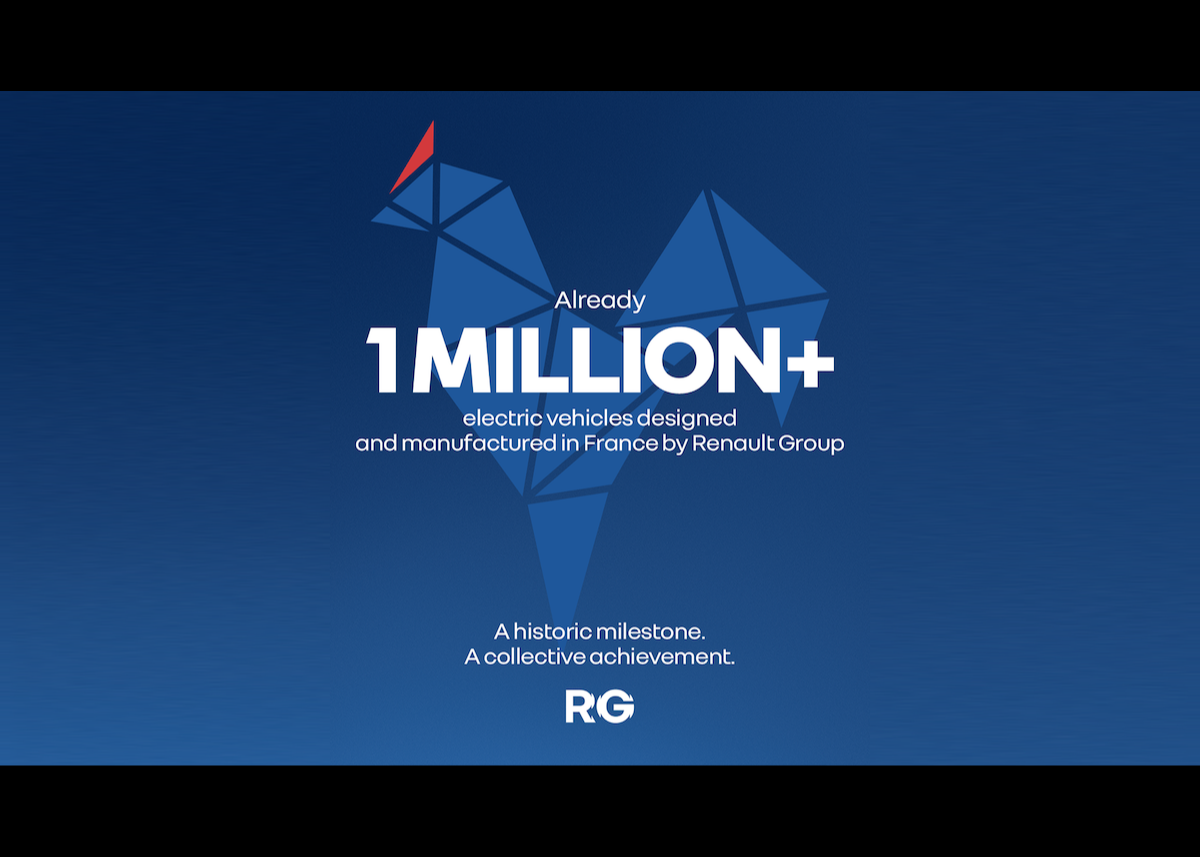 „Made in France“ – Die Renault Group erreicht den Meilenstein von einer Million Elektrofahrzeugen seit 2010