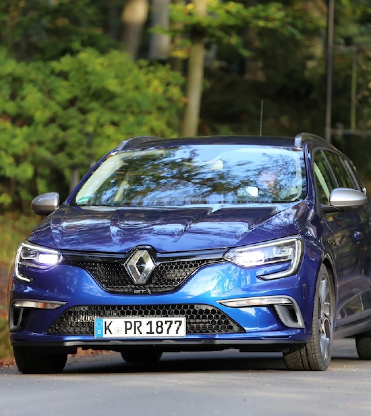 Renault Mégane Grandtour GT: Rot sehen und blau fahren
