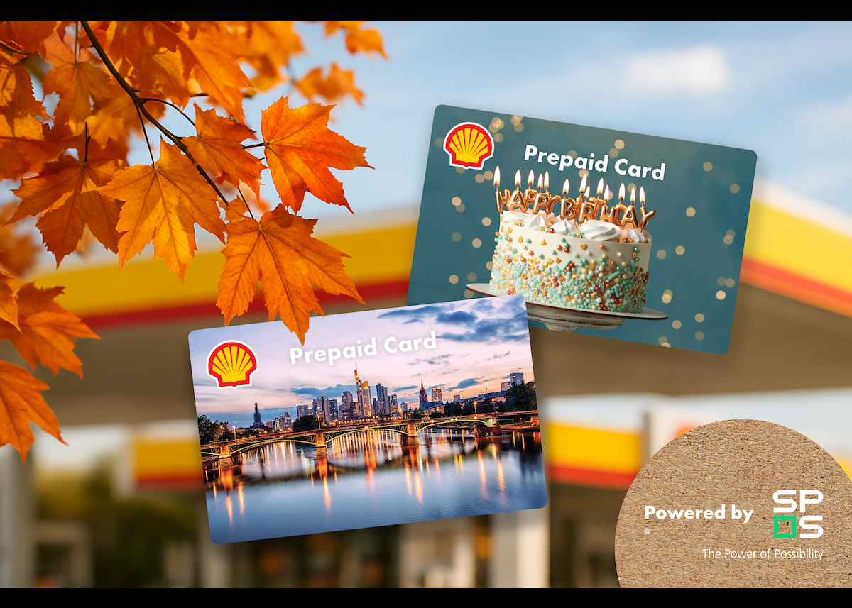 Shell Prepaid Card jetzt auch an den Stationen aus FSC-zertifiziertem Karton erhältlich