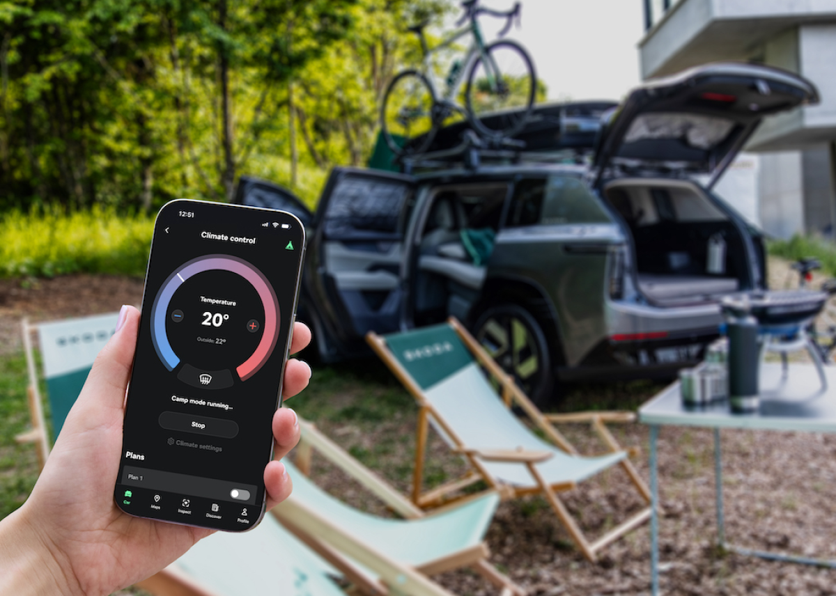 Camping-Modus in der MyŠkoda App: komfortable Übernachtungen in elektrischen Fahrzeugen